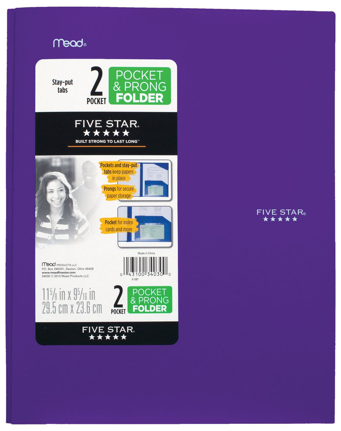 Five Star Advance Stay-Put Folder