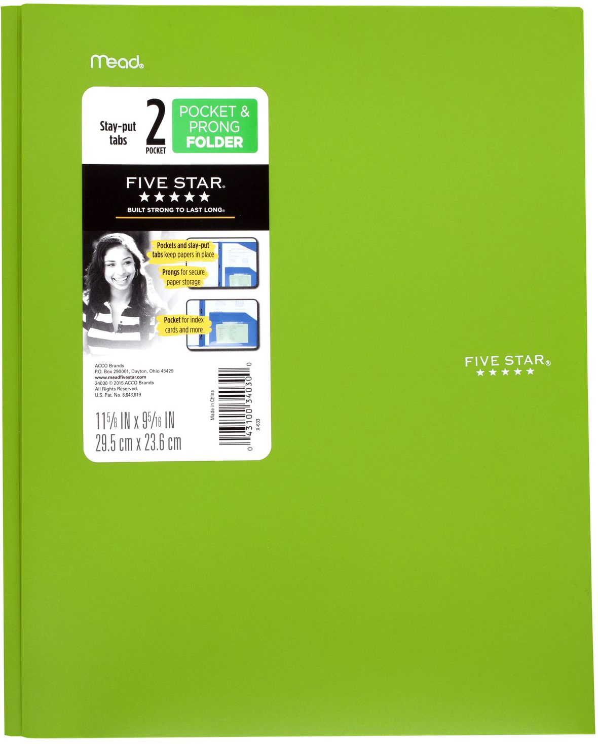 Five Star Advance Stay-Put Folder