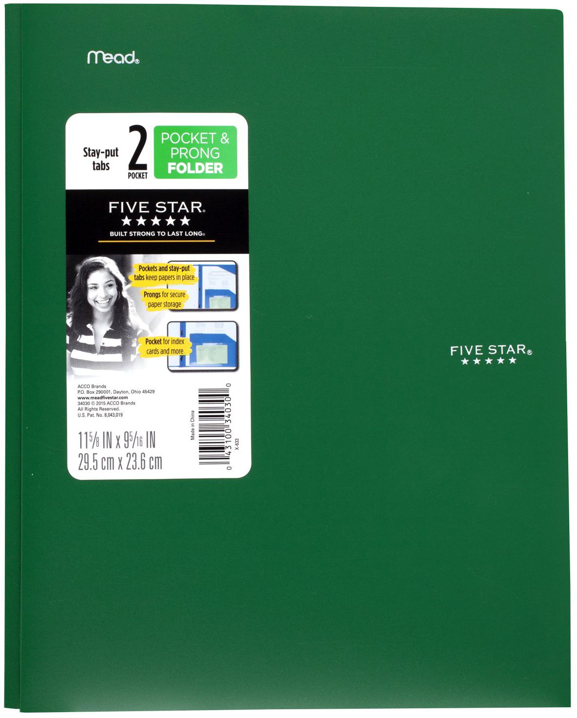 Five Star Advance Stay-Put Folder