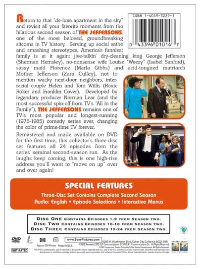The Jeffersons: The Complete Second Season [3 Discs]