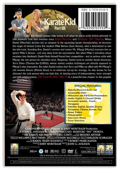 The Karate Kid, Part III [WS/P&S]