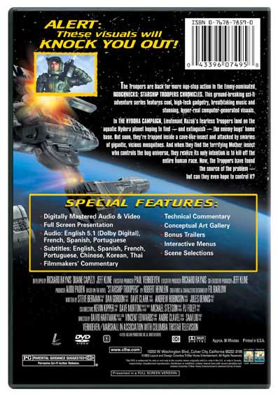 Roughnecks: Starship Troopers Chronicles - The Hydora Campaign