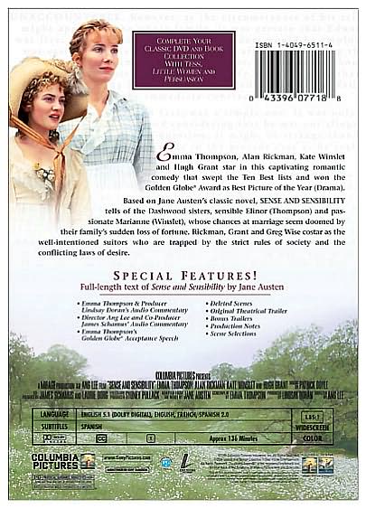Sense and Sensibility [Limited Edition]