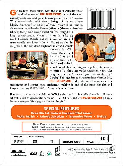 The Jeffersons: The Complete Third Season [3 Discs]