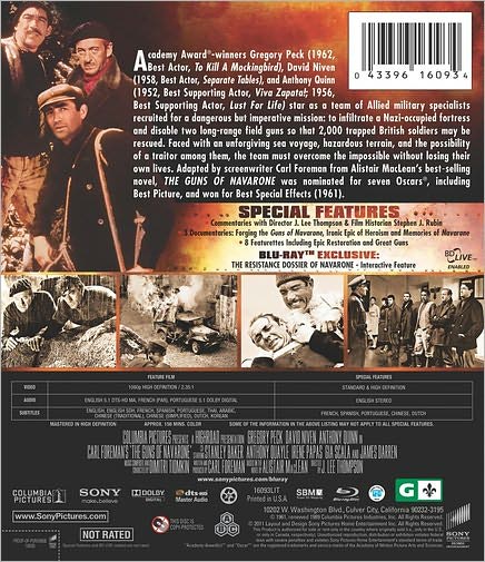 The Guns of Navarone [Blu-ray]