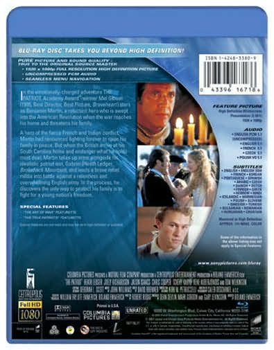 The Patriot [Blu-ray]