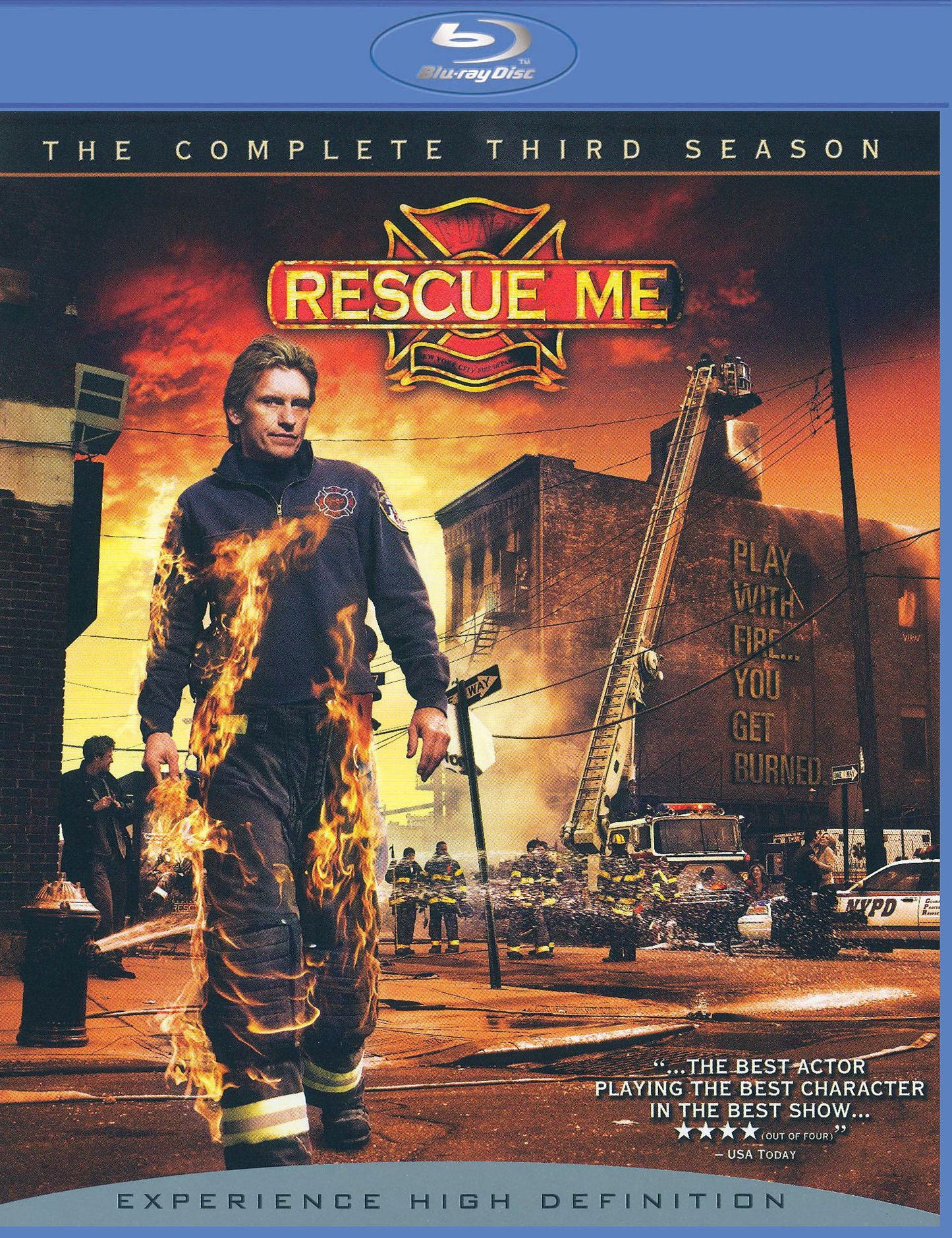 Rescue Me: The Complete Third Season [4 Discs] [Blu-ray]