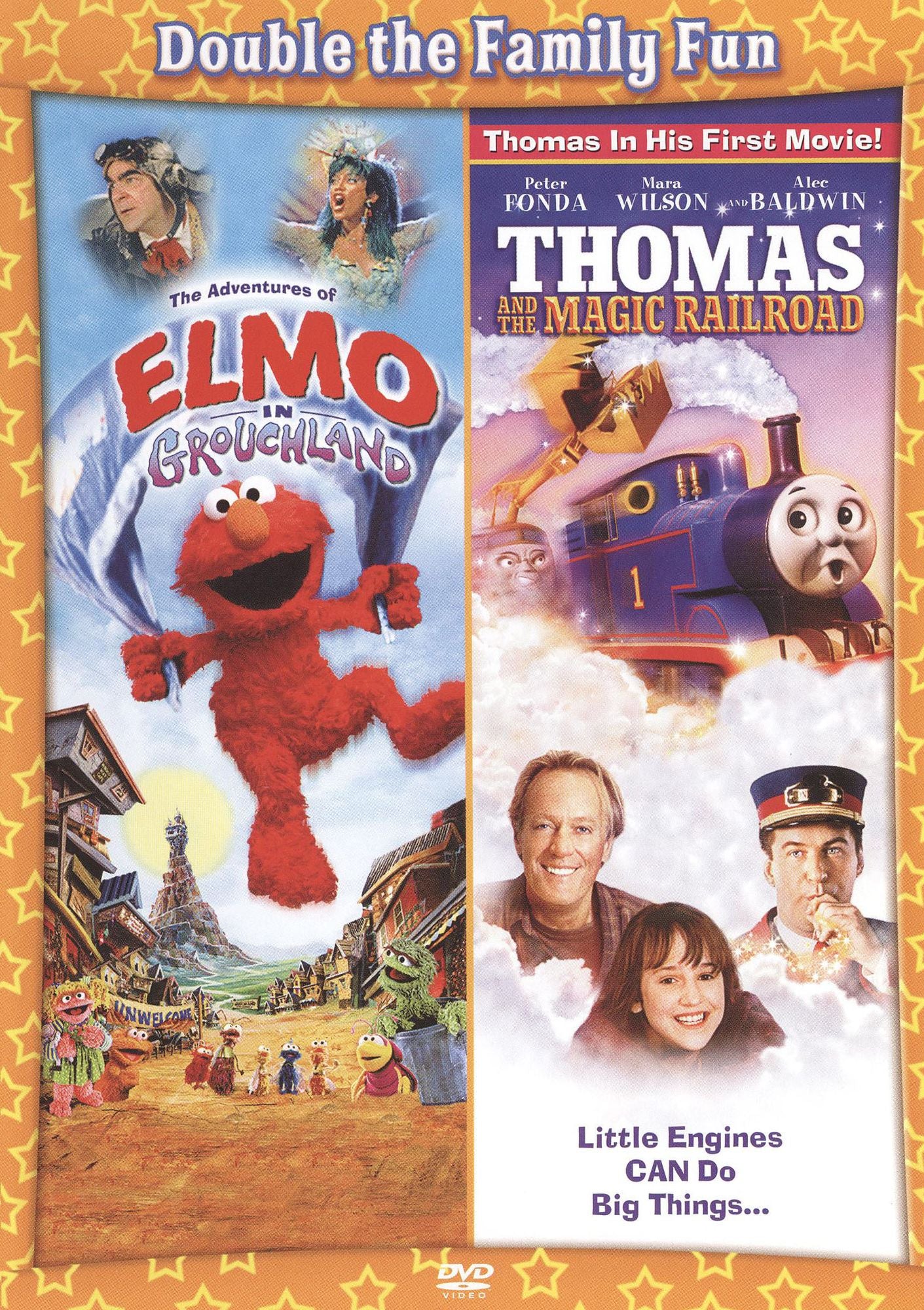 The Adventures of Elmo in Grouchland/Thomas and the Magic Railroad [2 Discs]