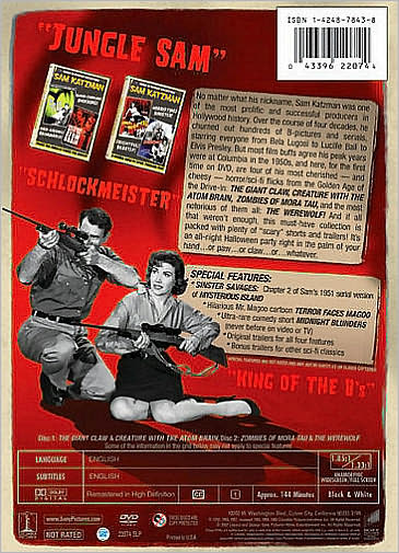 Icons of Horror Collection: Sam Katzman [2 Discs]