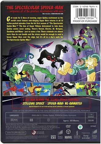 The Spectacular Spider-Man: The Complete First Season [2 Discs]