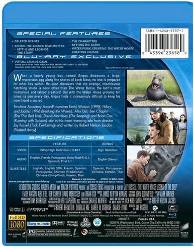 The Water Horse: Legend of the Deep [Blu-ray]