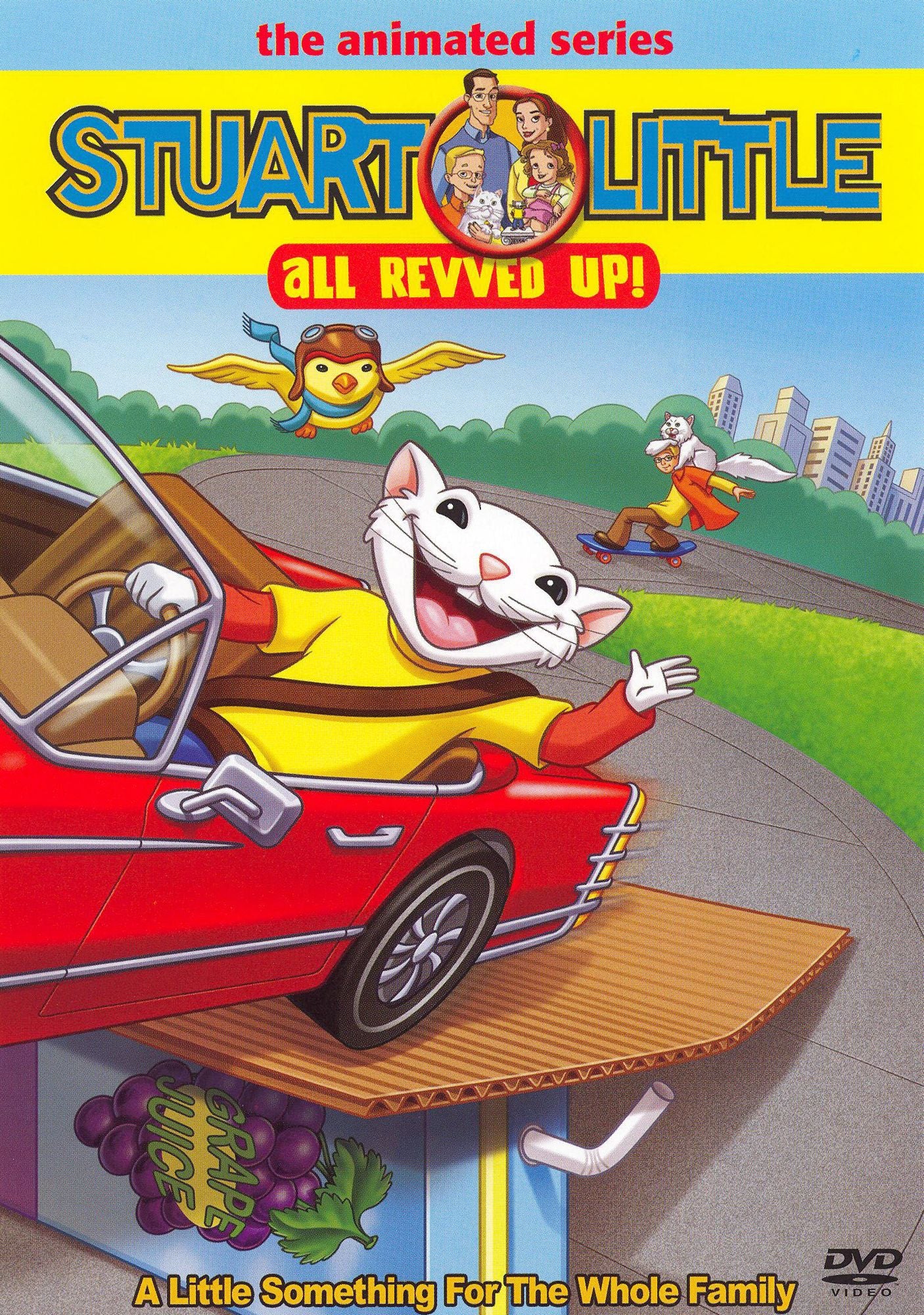 Stuart Little the Animated Series: All Revved Up! [With on Pack Back Pack Clip]