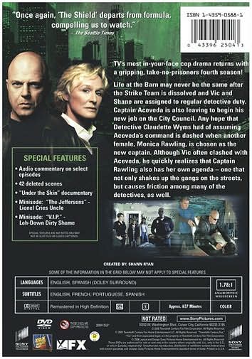 The Shield: The Complete Fourth Season [4 Discs]
