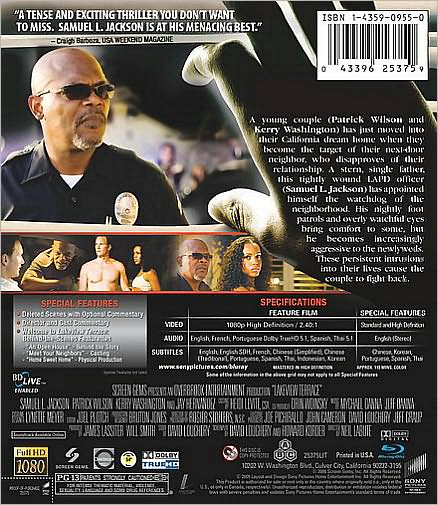 Lakeview Terrace [WS] [Blu-ray]
