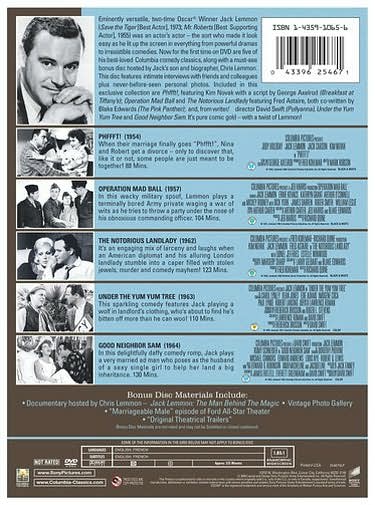 The Jack Lemmon Film Collection [6 Discs]
