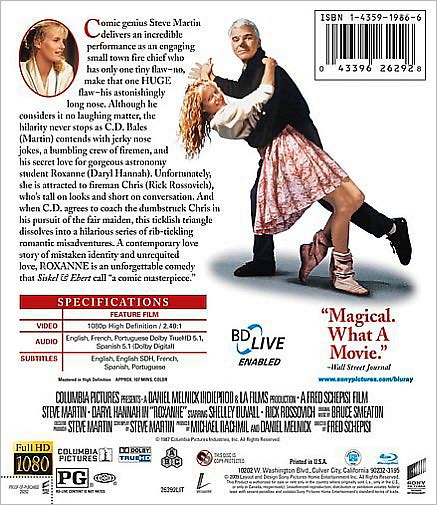 Roxanne [WS] [Blu-ray]