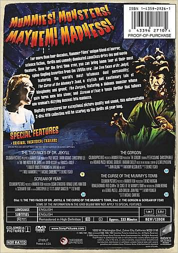 Icons of Horror: Hammer Films [2 Discs]