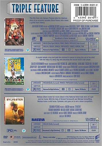 Buddy/Soccer Dog/Sylvester [3 Discs]