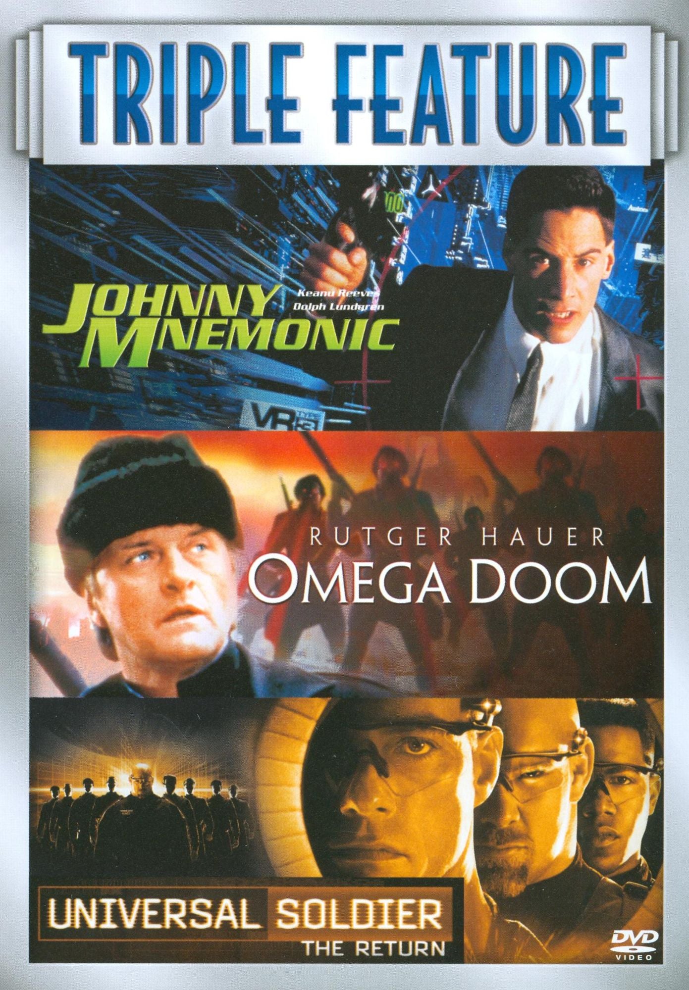 Omega Doom/Johnny Mnemonic/Universal Soldier: The Return [3 Discs]