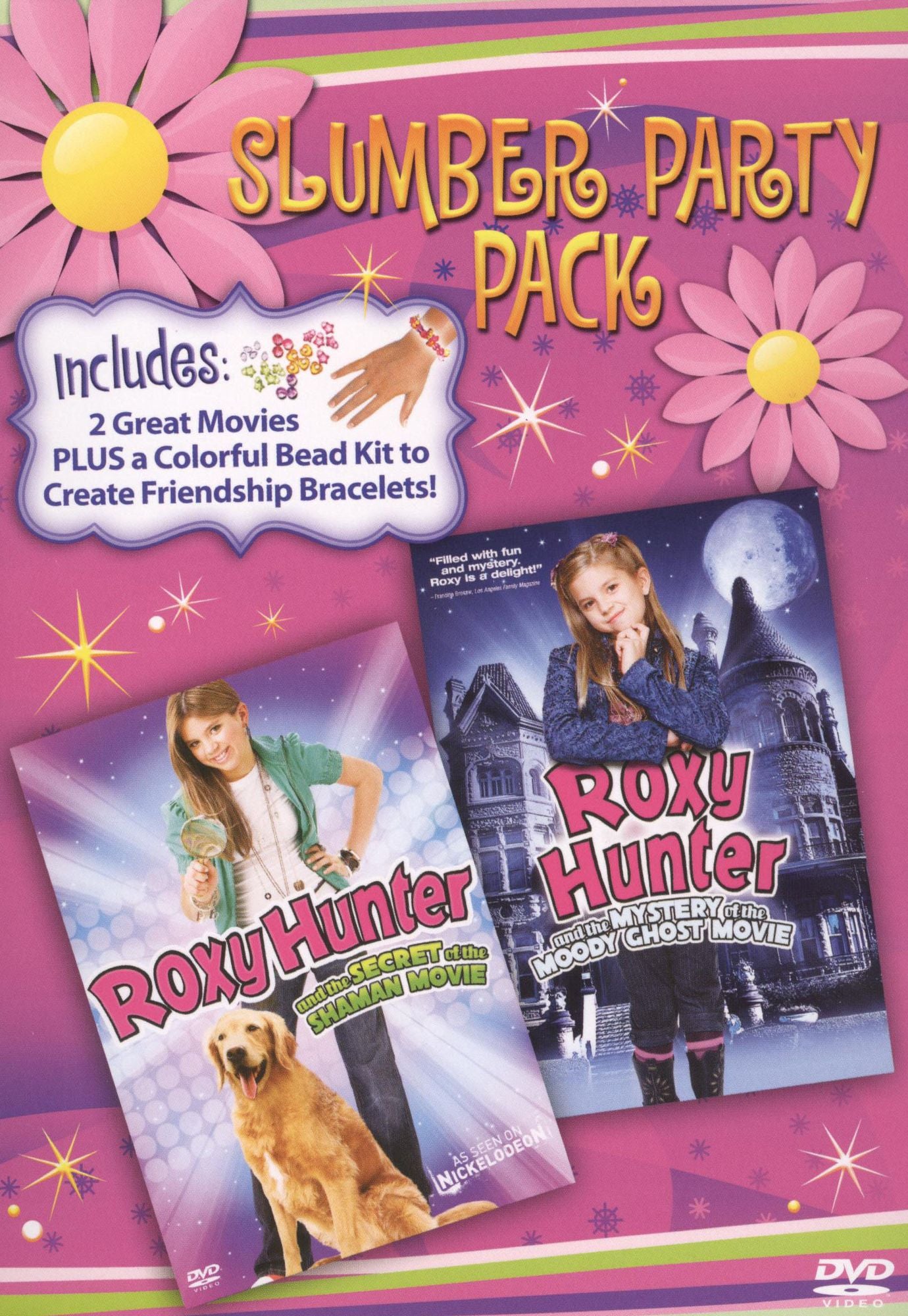 Slumber Party Pack: Roxy Hunter and the Mystery of the Moody Ghost/Secret of the Shaman [2 Discs]