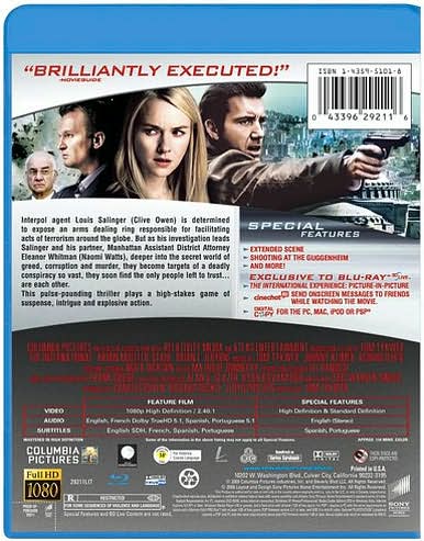 The International [Blu-ray]