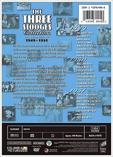 The Three Stooges Collection, Vol. 6: 1949-1951 [2 Discs]