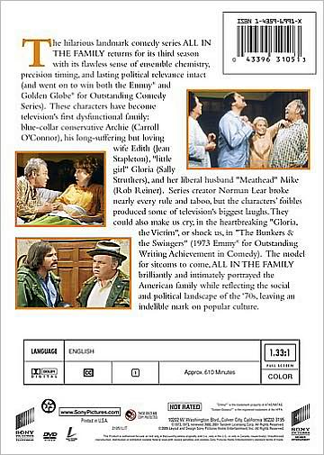 All in the Family: The Complete Third Season [3 Discs]