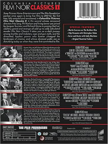 Columbia Pictures Film Noir Classics II [5 Discs]