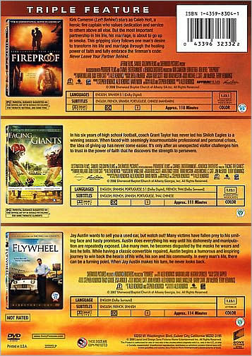 Fireproof/Facing the Giants/Flywheel [3 Discs]