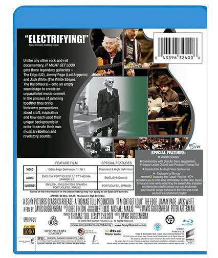 It Might Get Loud [Blu-ray]