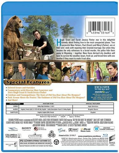 Did You Hear About the Morgans? [Blu-ray]