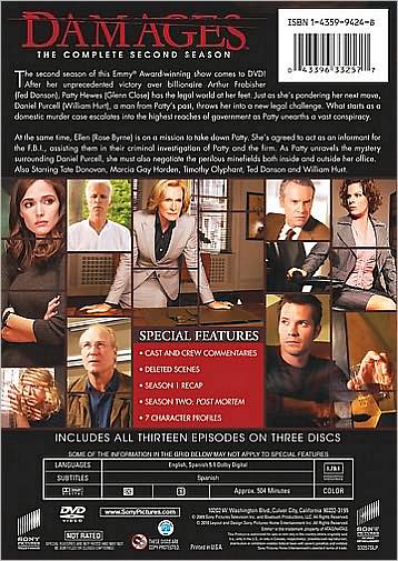 Damages: The Complete Second Season [3 Discs]