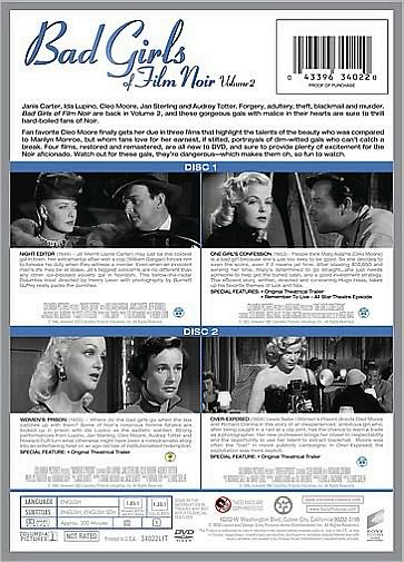 Bad Girls of Film Noir, Vol. 2