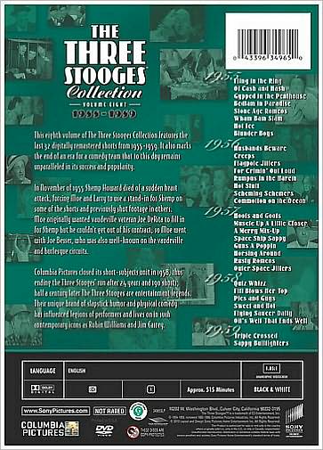 Three Stooges Collection: 1955-1959 [3 Discs]