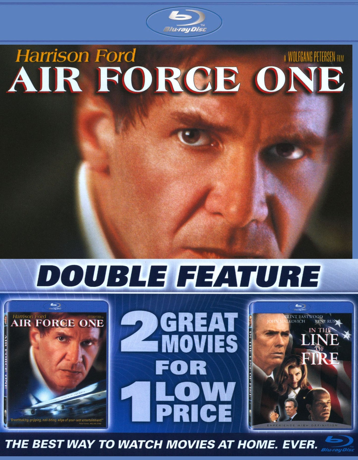 Air Force One/In the Line of Fire [2 Discs] [Blu-ray]