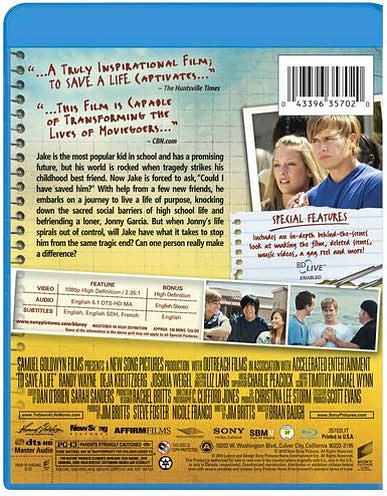 To Save a Life [Blu-ray]