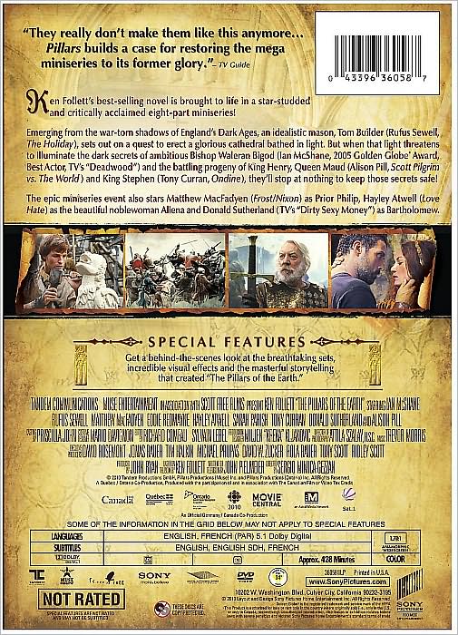 The Pillars of the Earth [3 Discs]