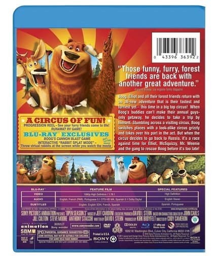 Open Season 3 [2 Discs] [Blu-ray/DVD]
