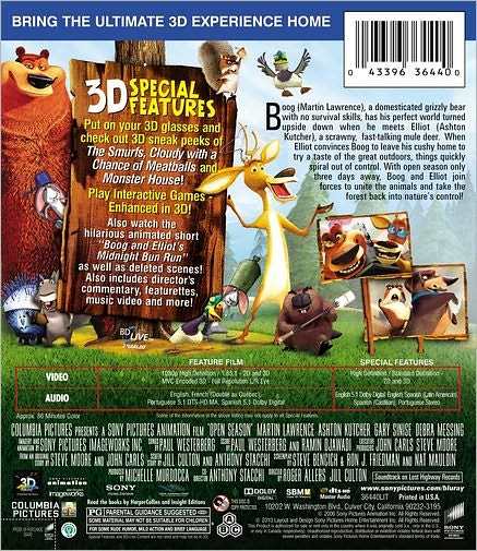 Open Season [3D] [Blu-ray]