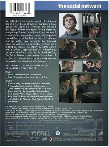 The Social Network [2 Discs]