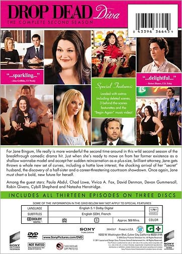 Drop Dead Diva: The Complete Second Season [3 Discs]