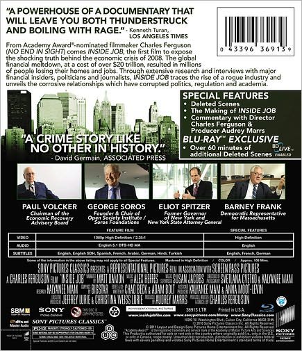Inside Job [Blu-ray]