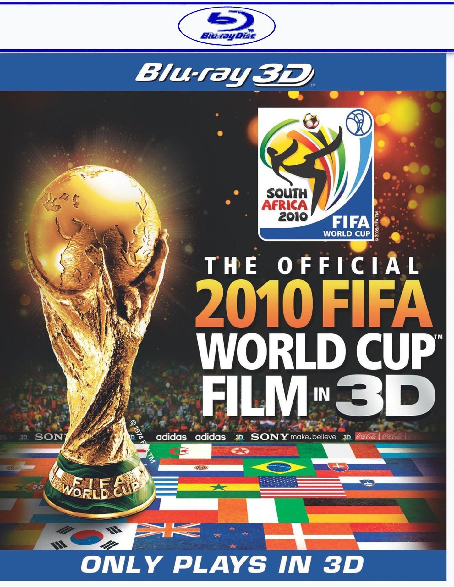 The Official 2010 FIFA World Cup Film in 3D [3D] [Blu-ray]