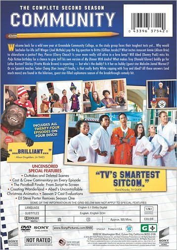 Community: The Complete Second Season [4 Discs]