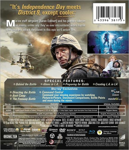 Battle: Los Angeles [2 Discs] [Blu-ray/DVD]