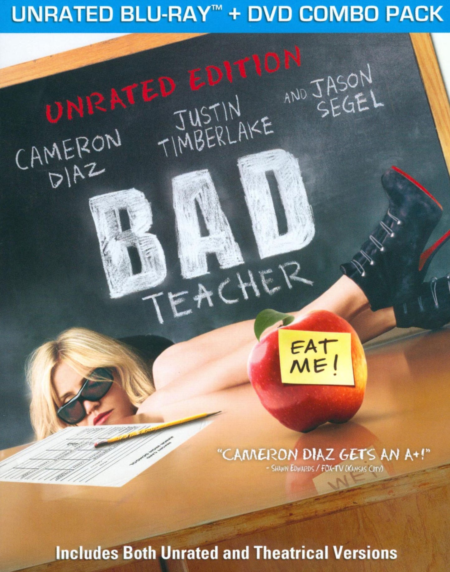 Bad Teacher [Unrated] [2 Discs] [Blu-ray/DVD]