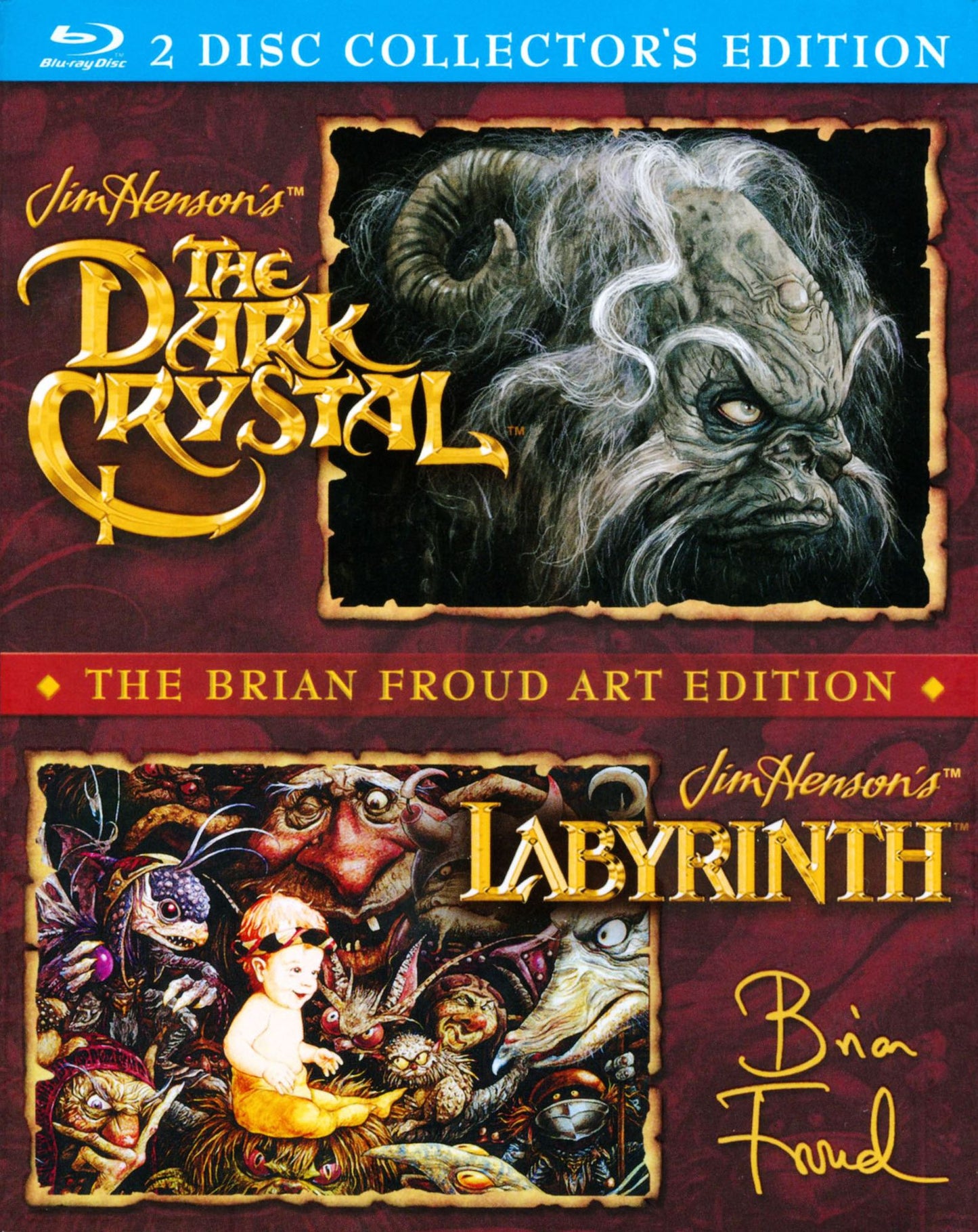 The Dark Crystal/Labyrinth [2 Discs] [Blu-ray]