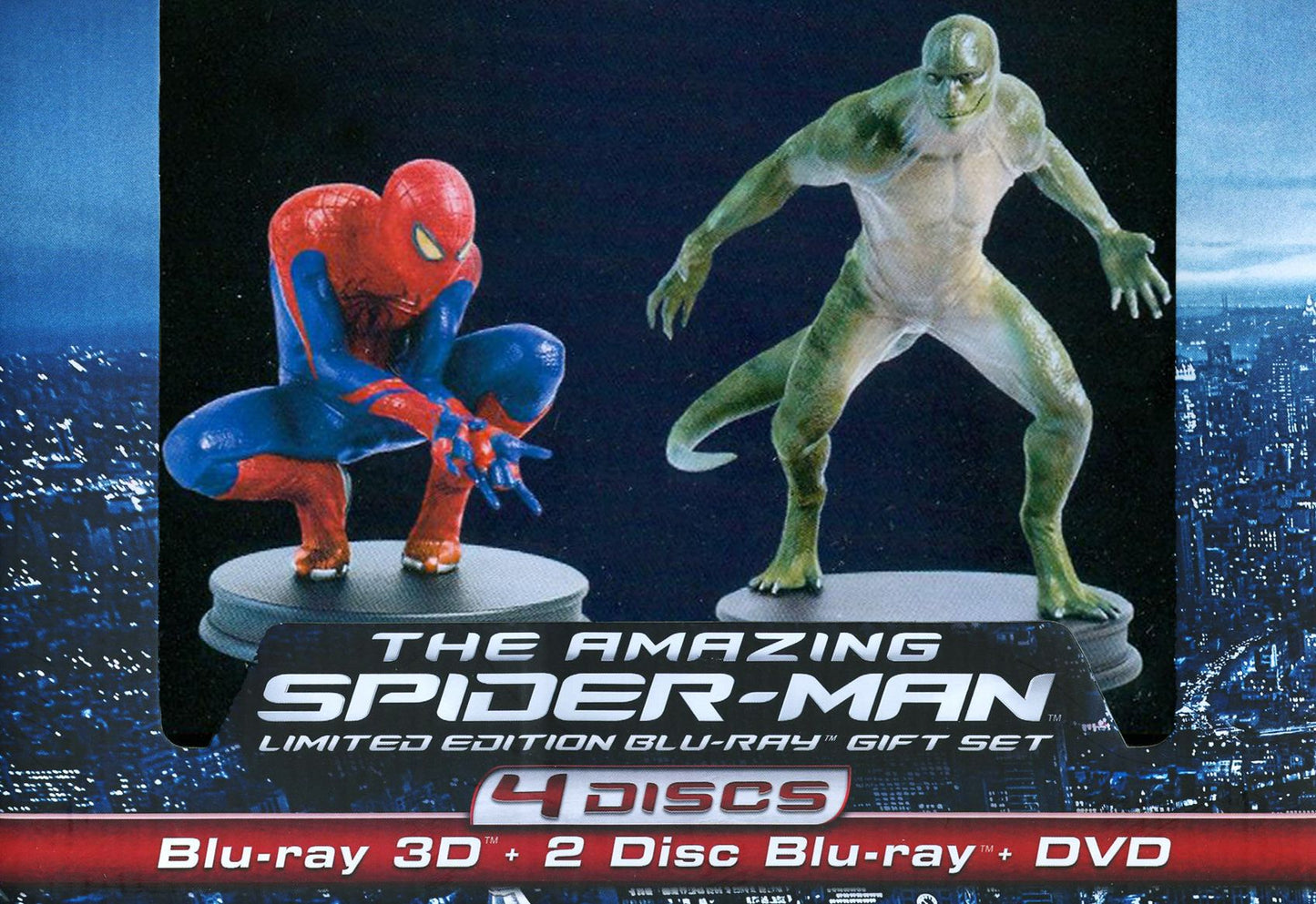 The Amazing Spider-Man Gift Set [4 Discs] [With Figurine] [UltraViolet] [3D] [Blu-ray/DVD]