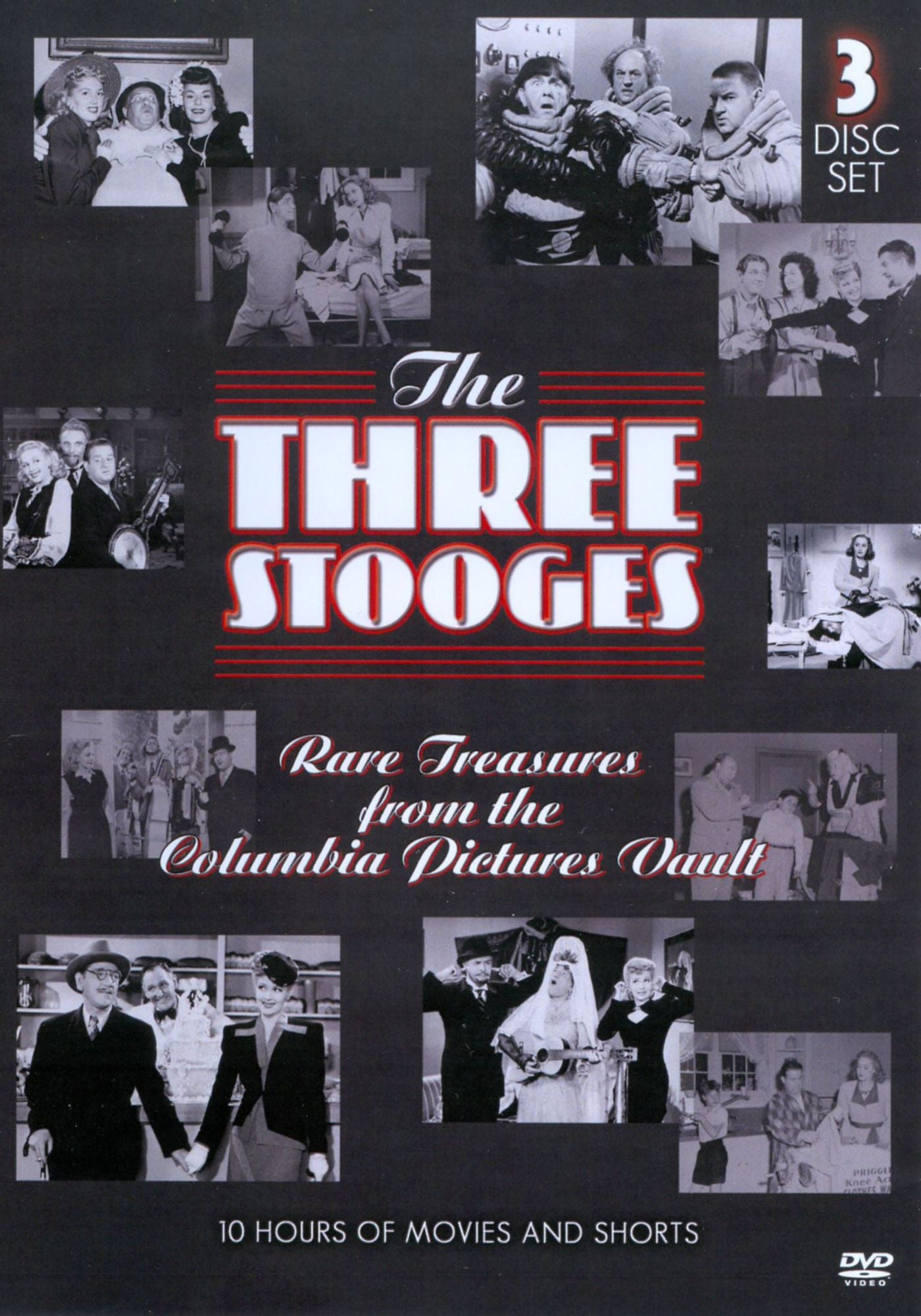 The Three Stooges: Rare Treasures from the Columbia Pictures Vault [3 Discs]