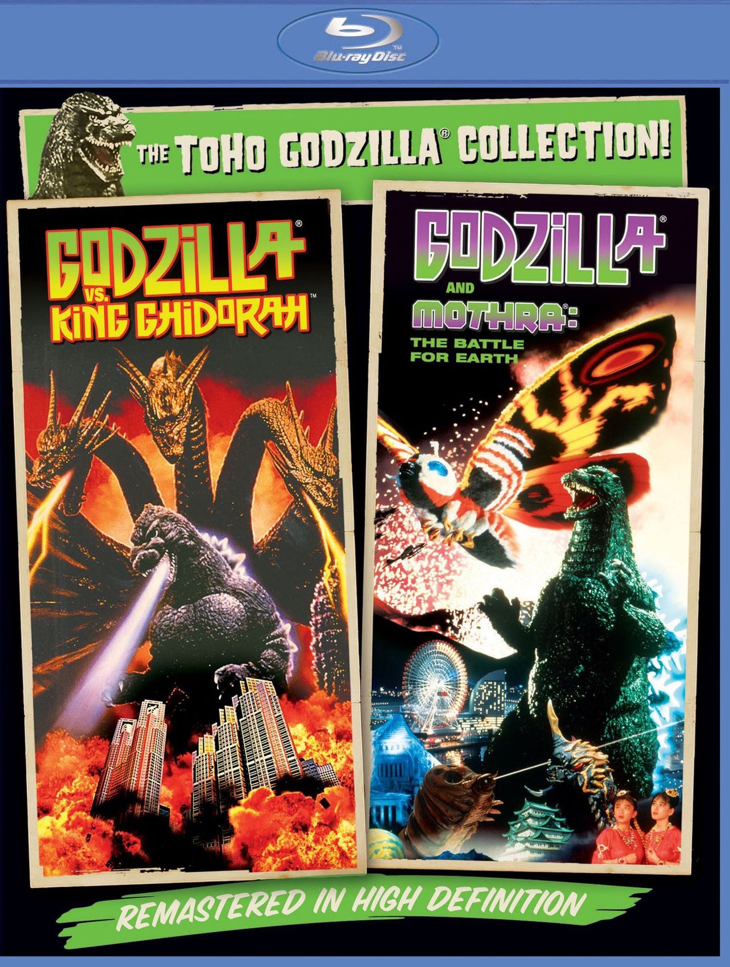 Godzilla Vs King Ghidorah / Godzilla Vs Mothra